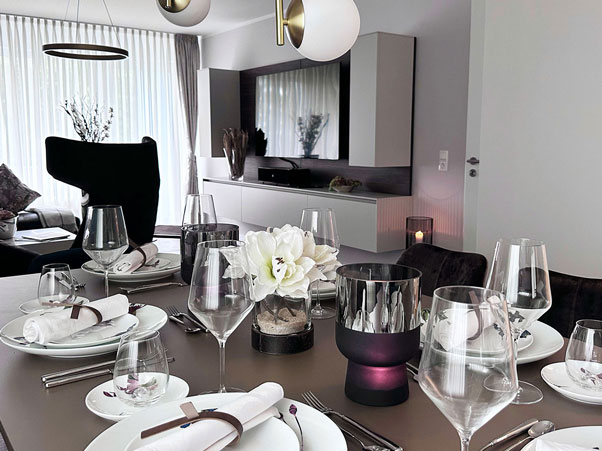 Apartment Esszimmer Design