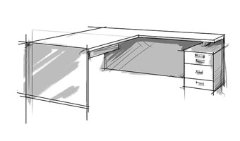 Schreibtisch Design